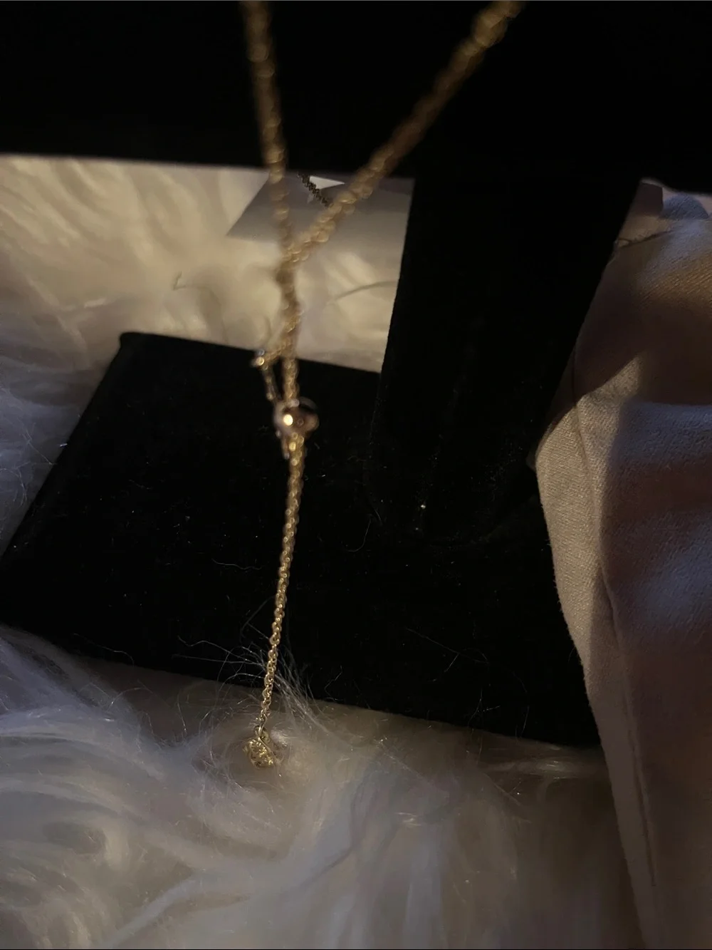 Kendra Scott Gold-Tone Necklace with Light Pink Pendant